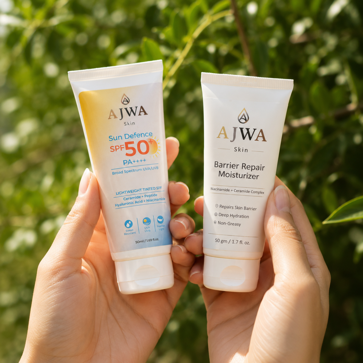 AJWA Skin Sun & Barrier Shield Combo