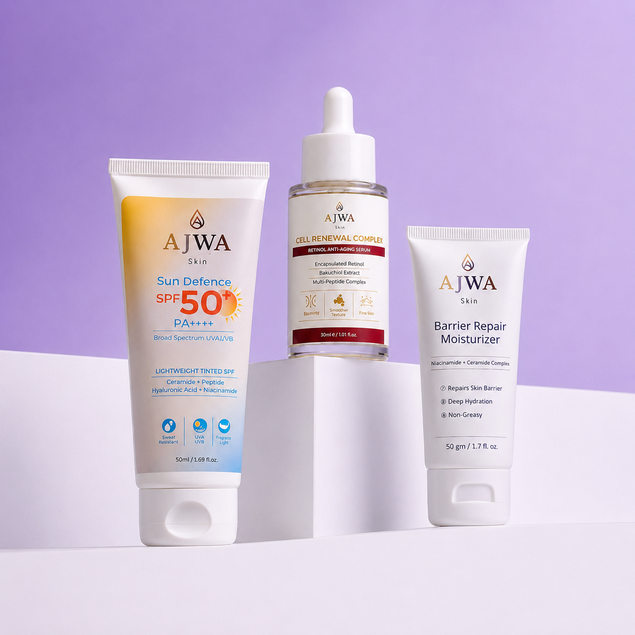 AJWA Skin Renewal & Defence Trio